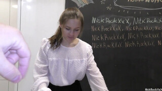 NickRockXxX - Diáklány análba kurelva